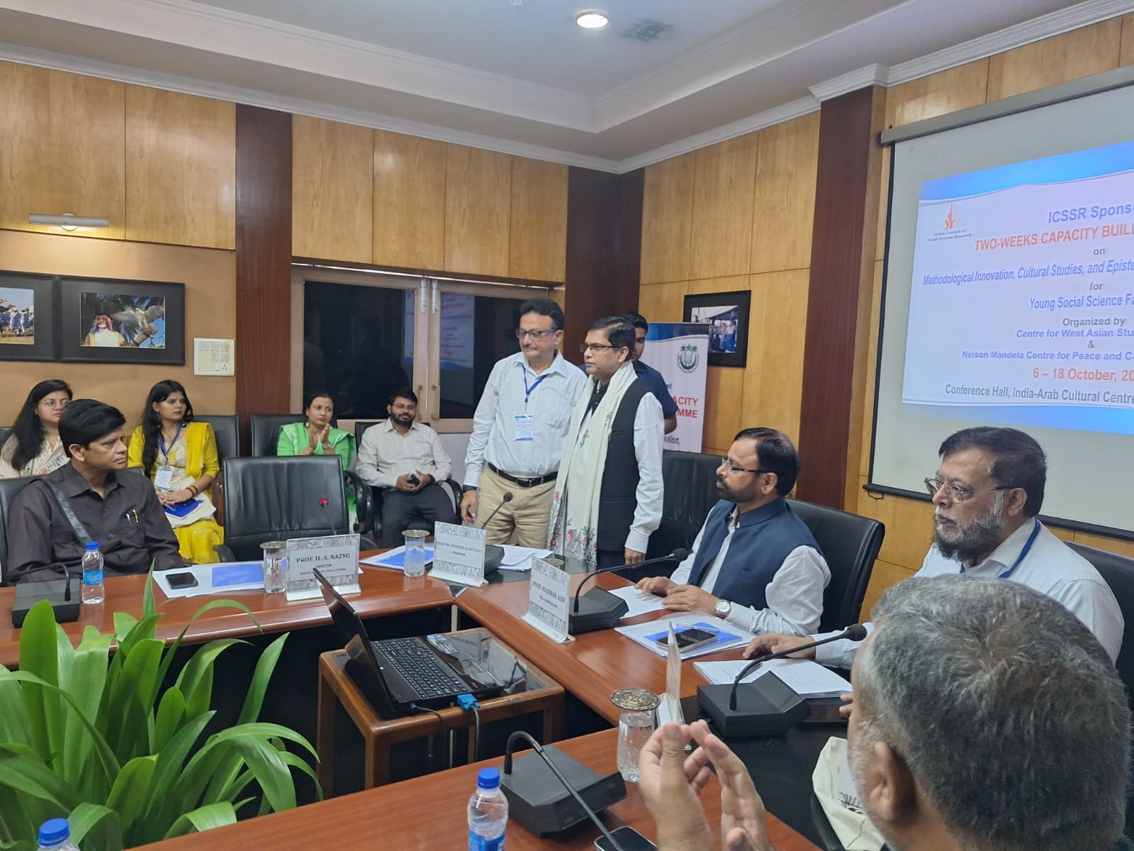 Centre for West Asian Studies, JMI, inaugurates two-week Capacity Building Programme on ‘Methodological Innovation, Cultural Studies, and Epistemic Justice in Social Science Research’