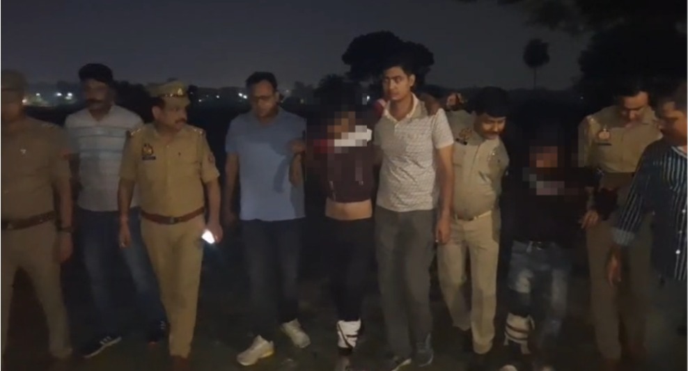 बच्चे  के अपहरण के प्रयास में पुलिस मुठभेड़, दो आरोपी घायल गिरफ्तार