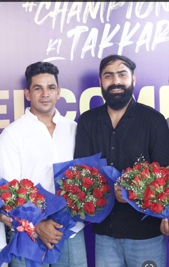 Kabaddi Champions League Haryana Announces Kabaddi Icons Rajesh Narwal and Mohit Chhillar as Brand Ambassadors