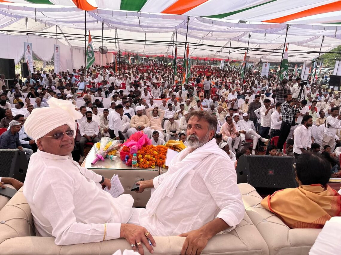 मुजफ्फरनगर में कांग्रेस का ऐतिहासिक किसान सम्मेलन: अविनाश पांडे और अजय राय ने की किसान हितों पर जोर