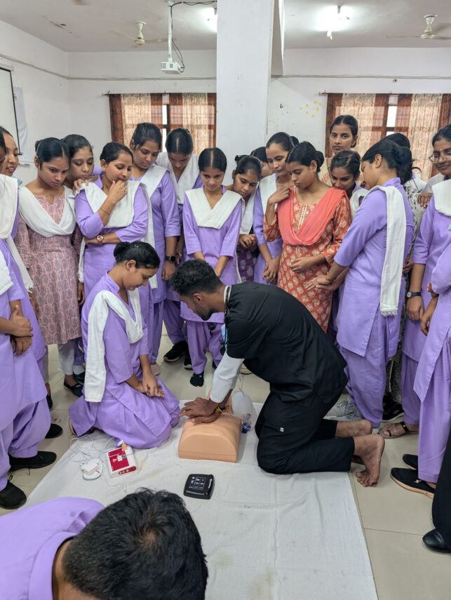 Day 3 of National CPR Awareness Week Successfully Conducted at SN Medical College