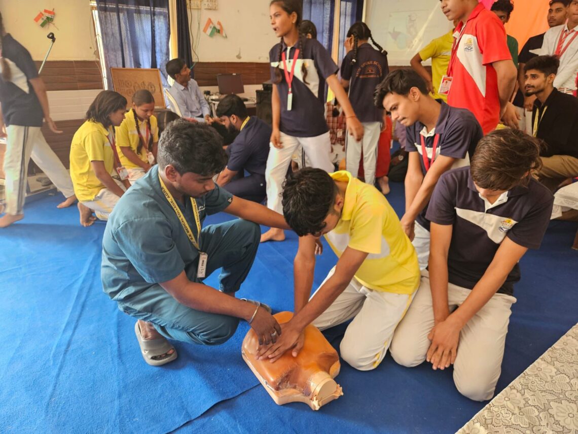 राष्ट्रीय सीपीआर जागरूकता सप्ताह का तीसरा दिन सफलतापूर्वक संपन्न