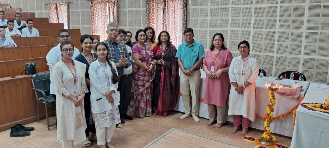 फिज़ियोलॉजी विभाग, एस.एन. मेडिकल कॉलेज में अतिथि व्याख्यान कार्यक्रम आयोजित