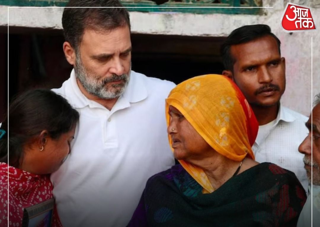 राहुल गांधी ने हरिओम वाल्मीकि परिवार से मुलाकात की, न्याय की मांग की