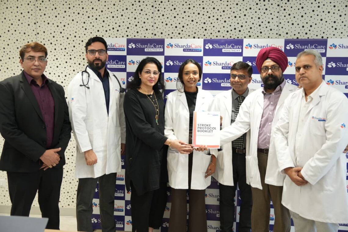विश्व स्ट्रोक दिवस पर शारदाकेयर हेल्थसिटी ने लॉन्च की समर्पित स्ट्रोक क्लिनिक