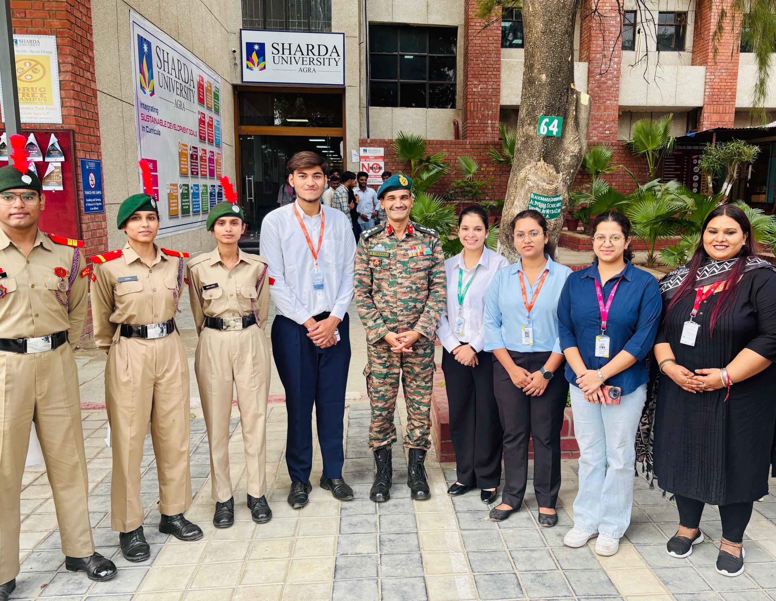 National Unity Day Celebrated at Sharda University, Agra
