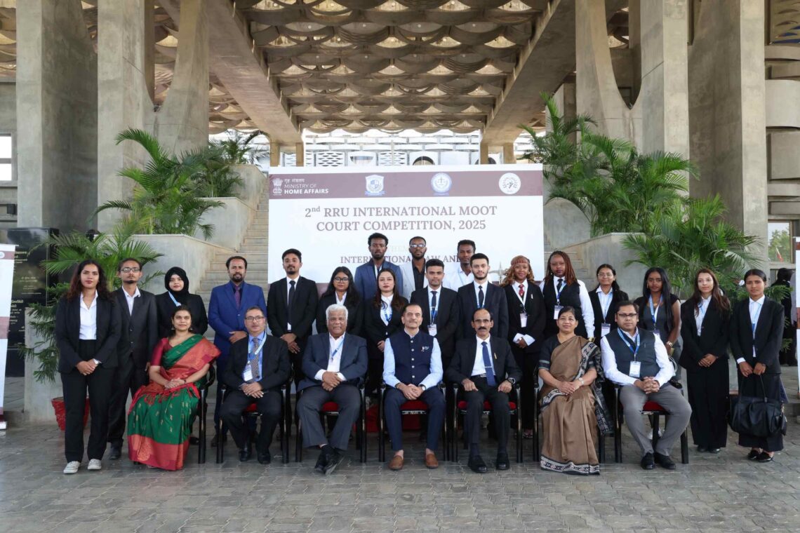 Oda Bultum University Law School students participates in the 2025, 2nd International Moot Court Competition in India.