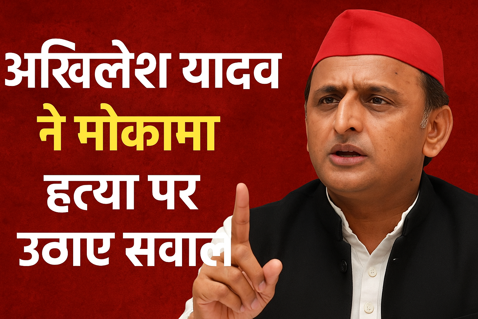 अखिलेश यादव ने मोकामा हत्या पर उठाए सवाल, भाजपा पर कड़ी प्रतिक्रिया