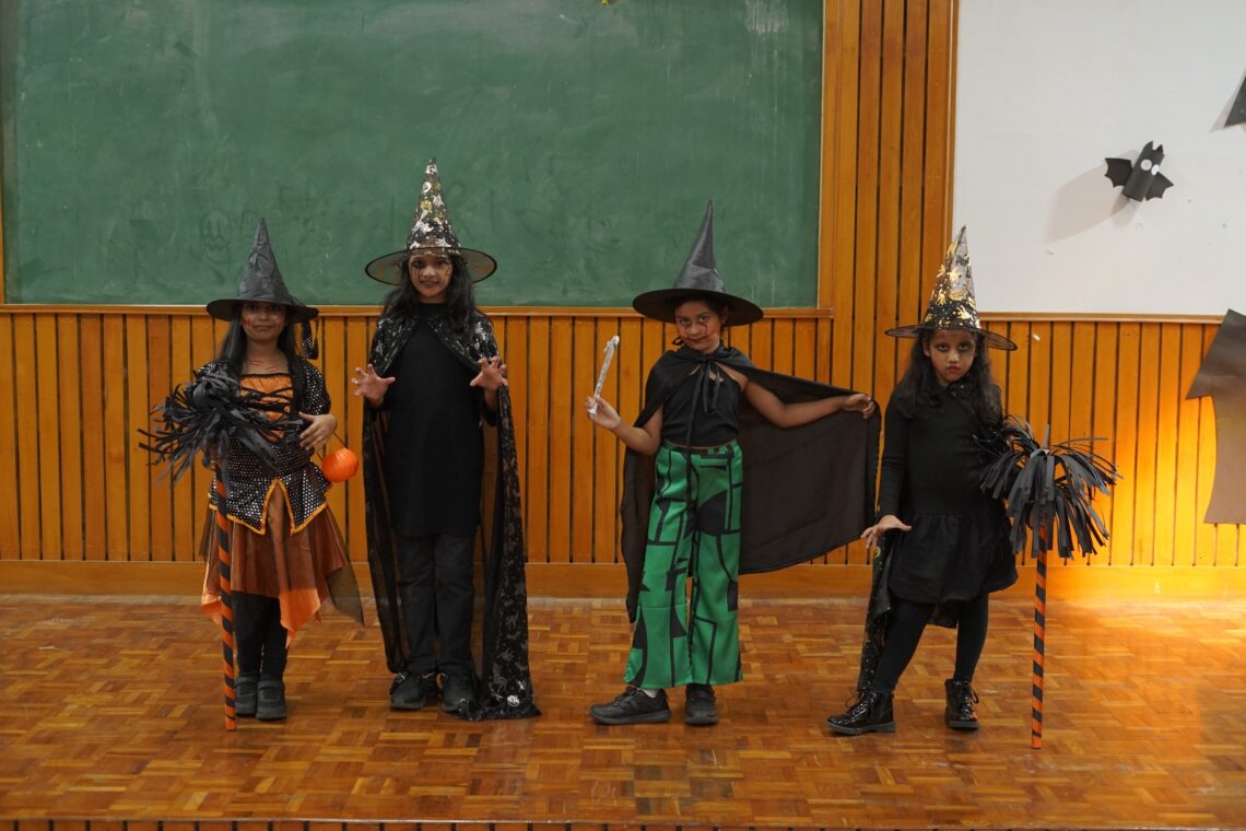 Halloween Day Celebrated with Great Enthusiasm at Sharda World School, Keetham