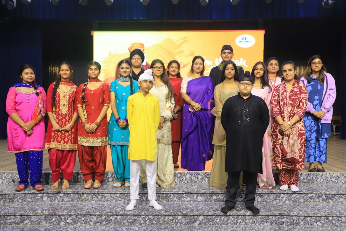 Gurpurab Celebration at Dr. MPS World School: Students Embrace Guru Nanak Dev Ji’s Teachings