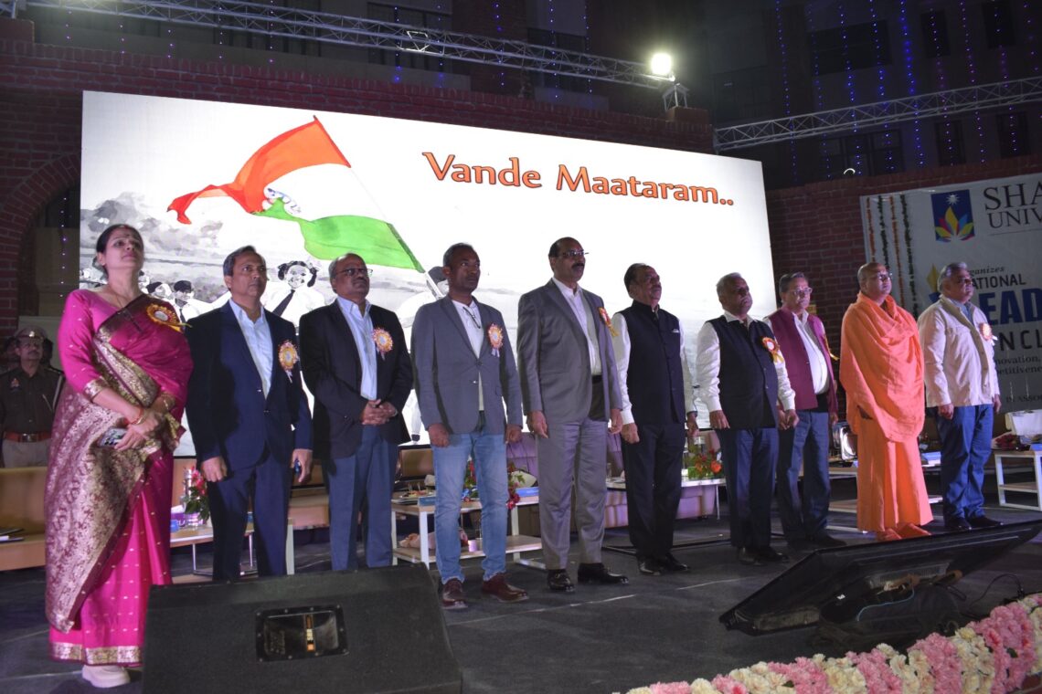 Grand Inauguration of “Leadership Conclave 2025” at Sharda University Agra