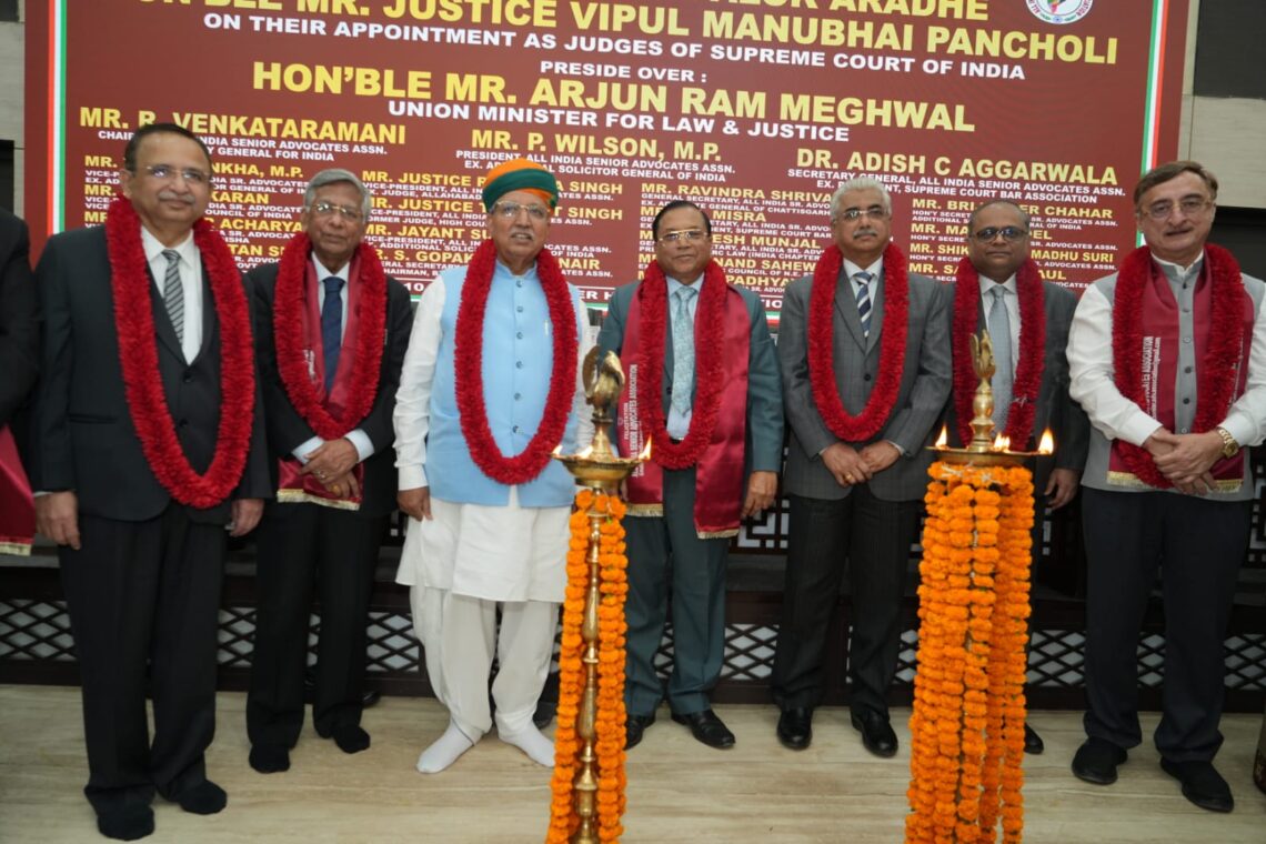 Newly Appointed Supreme Court Judges Felicitated