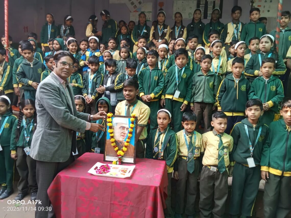 Children’s Day Celebrated with Enthusiasm at Umri Public School, Jagdishpura, Agra