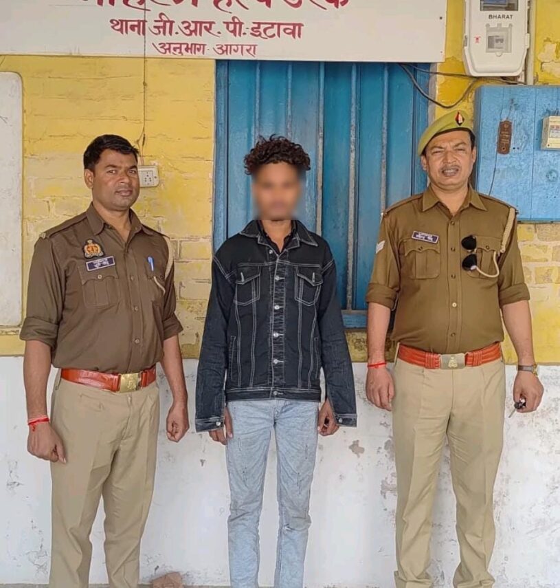 चलती ट्रेन में वेंडर से गाली-गलौज व धमकी देने वाला अभियुक्त गिरफ्तार