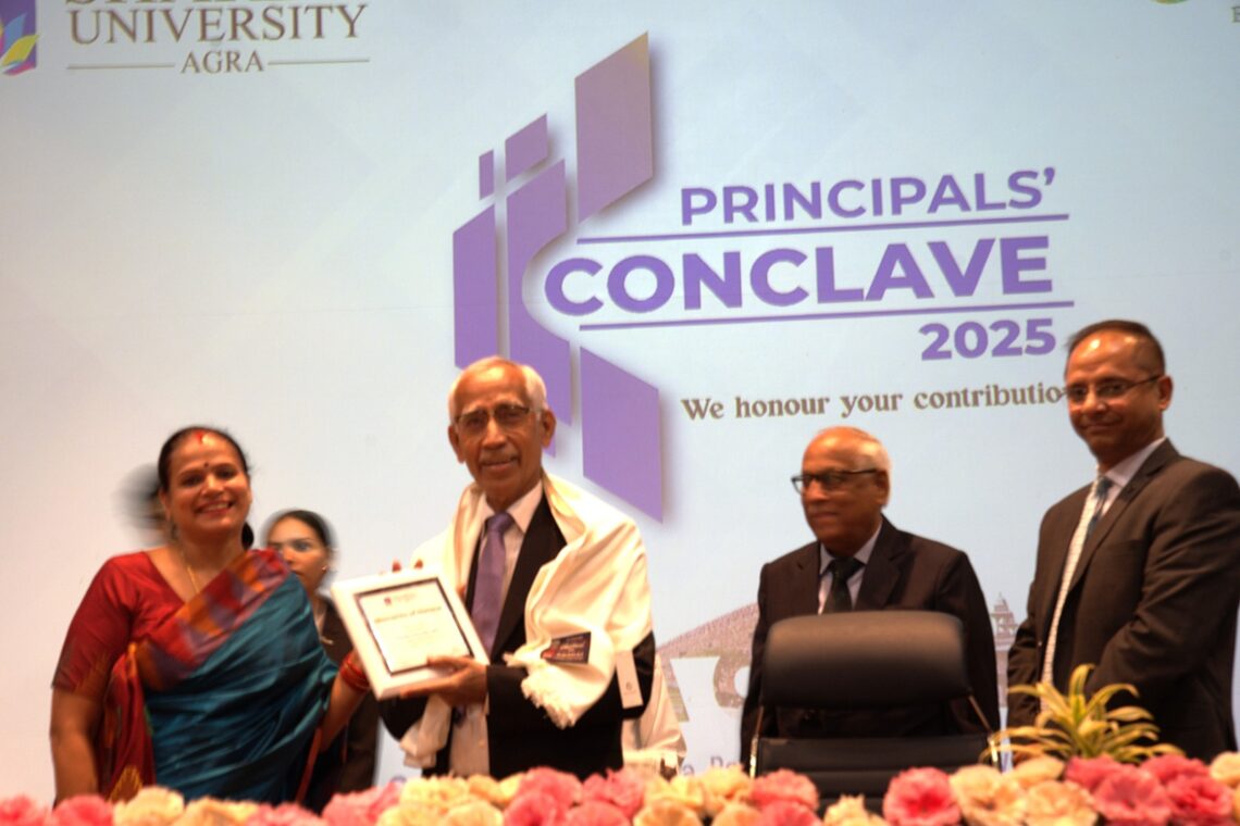शारदा यूनिवर्सिटी आगरा में प्रिंसिपल्स’ कॉन्क्लेव 2025 का सफल आयोजन