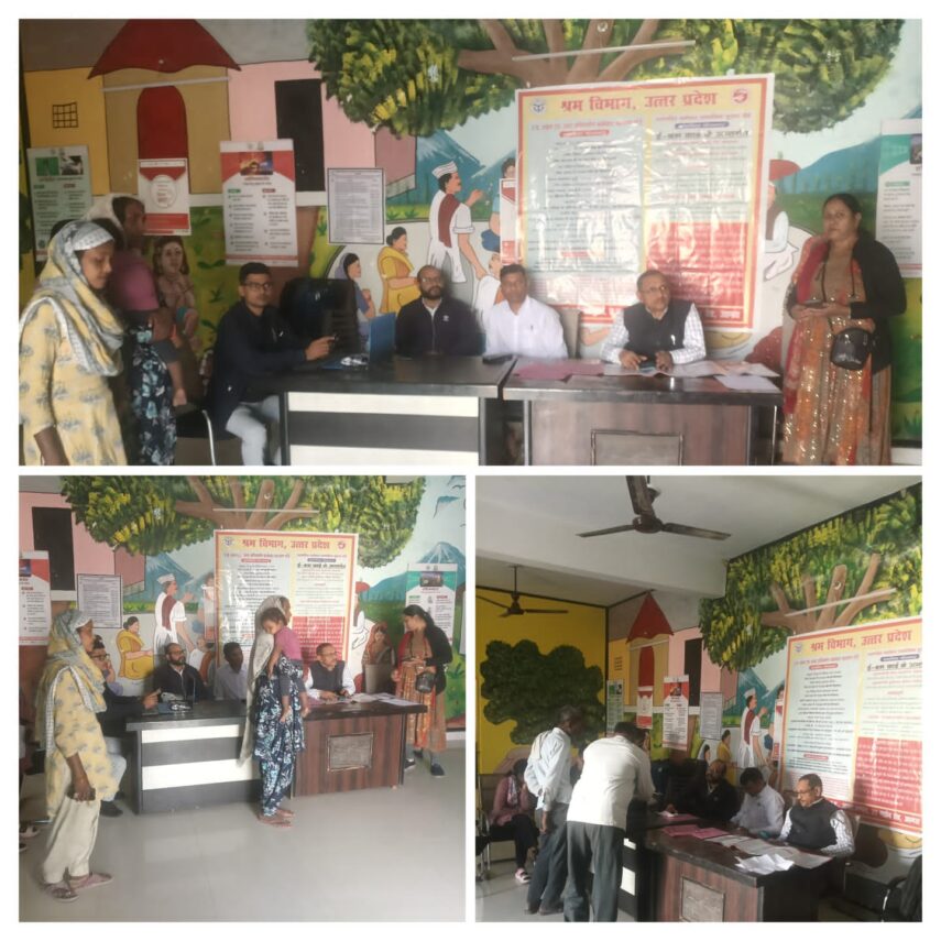 लड़ामदा में BOCW कार्ड शिविर का सफल आयोजन, श्रमिकों को मिली योजनाओं की विस्तृत जानकारी