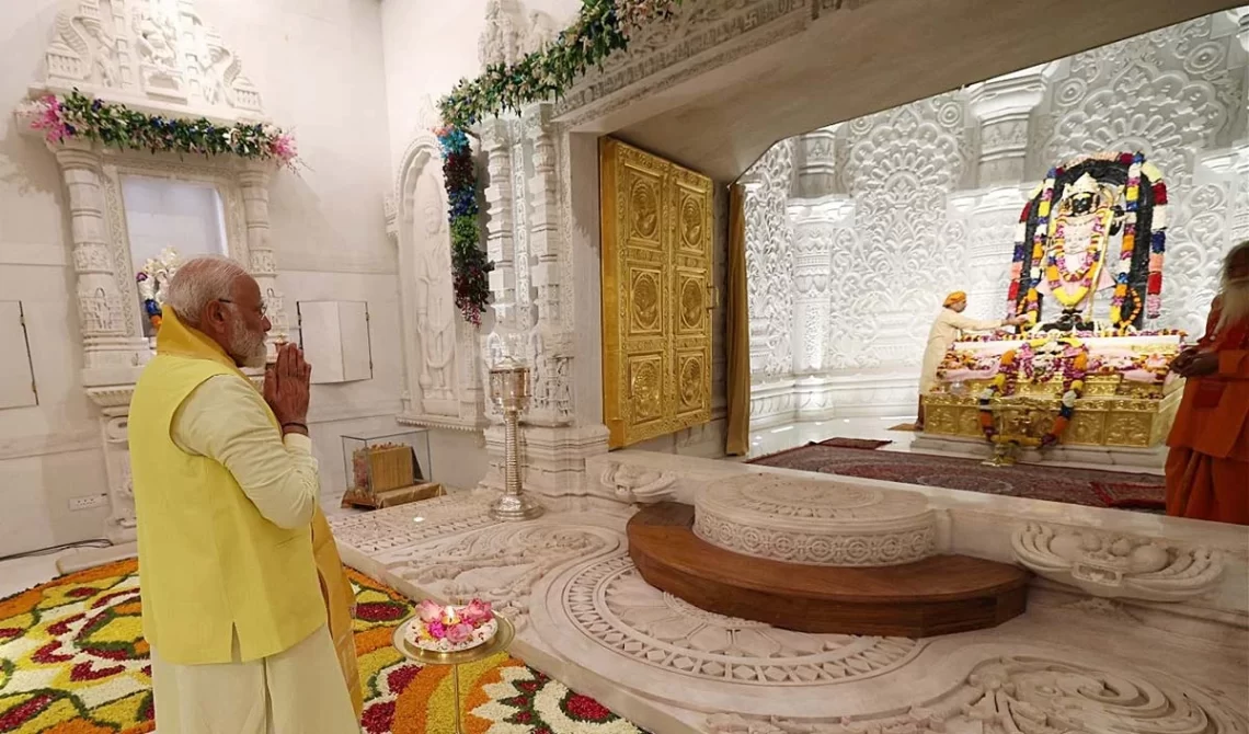 25 नवंबर को प्रधानमंत्री मोदी करेंगे राम मंदिर के शिखर पर भगवा ध्वज फहराने का ऐतिहासिक कार्य