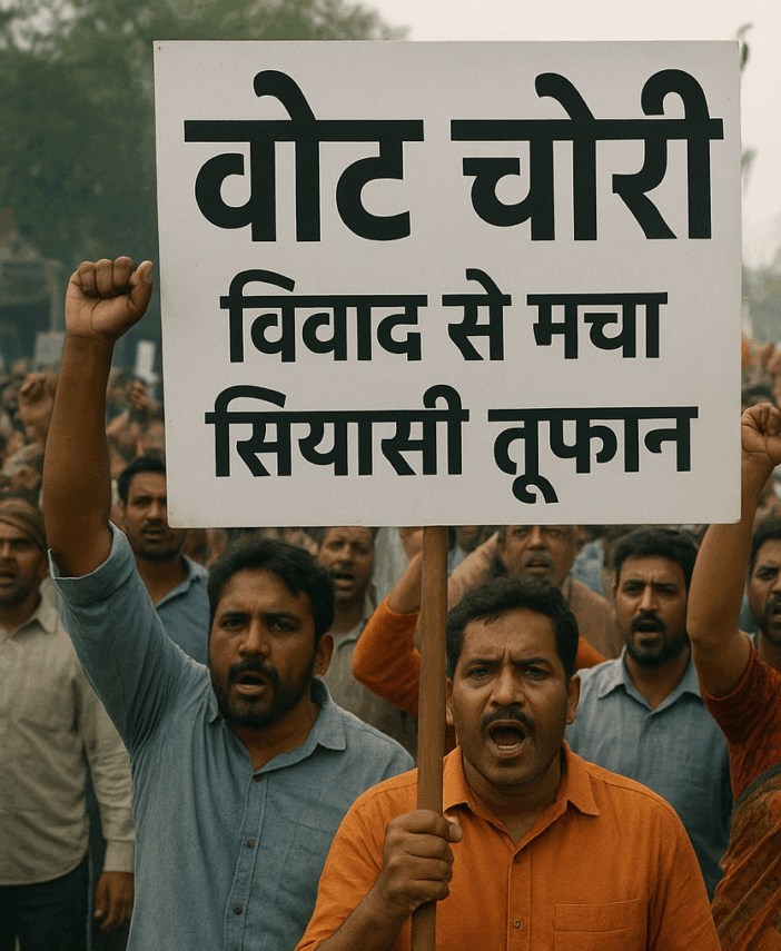 हरियाणा चुनाव पर ‘वोट चोरी’ विवाद से मचा सियासी तूफ़ान