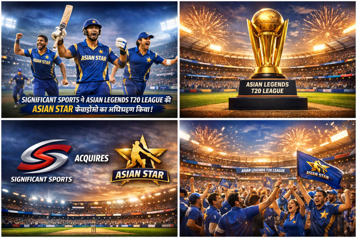 Significant Sports Acquires Asian Star Franchise in Asian Legends T20 League