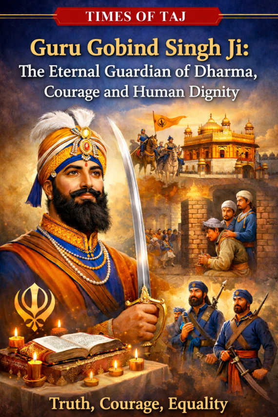गुरु गोबिंद सिंह जी: धर्म, साहस और मानव गरिमा के अमर प्रहरी