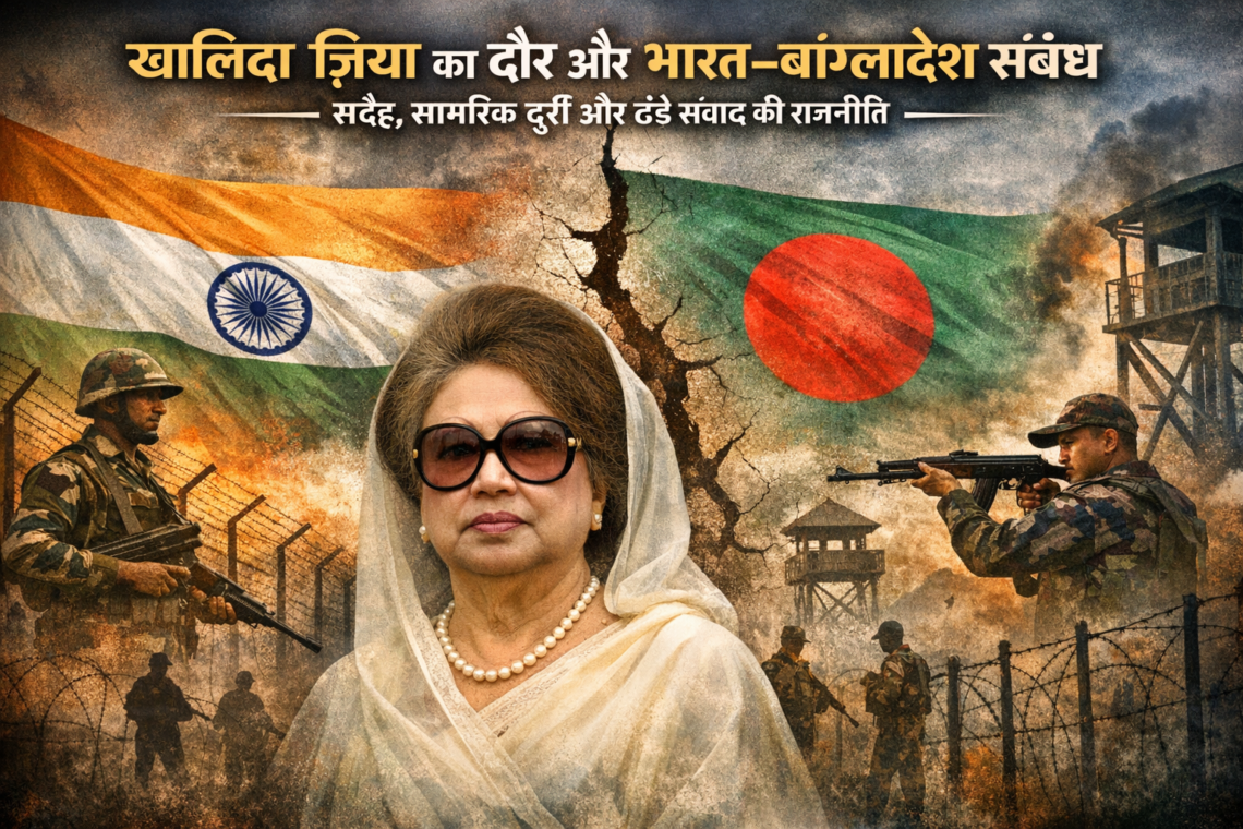 खालिदा ज़िया का दौर और भारत–बांग्लादेश संबंध