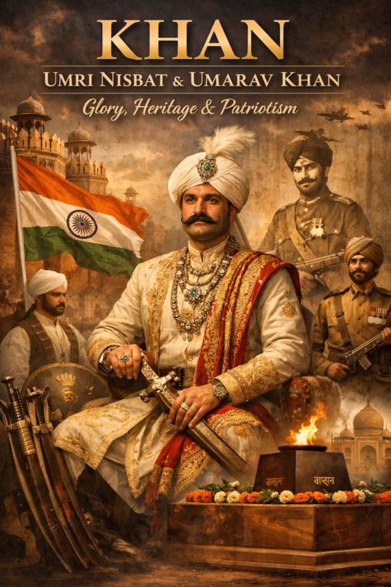 “ख़ान” उपनाम, उमरी निस्बत और उमराव ख़ान: गौरव, परंपरा और देशभक्ति का संगम