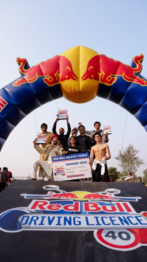 Scooty Skipper claim the Red Bull Driving Licence with a Lightning-Fast 54-Second Run