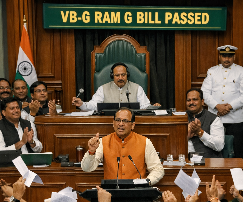 लोकसभा में हंगामे के बीच VB-G Ram G बिल पास