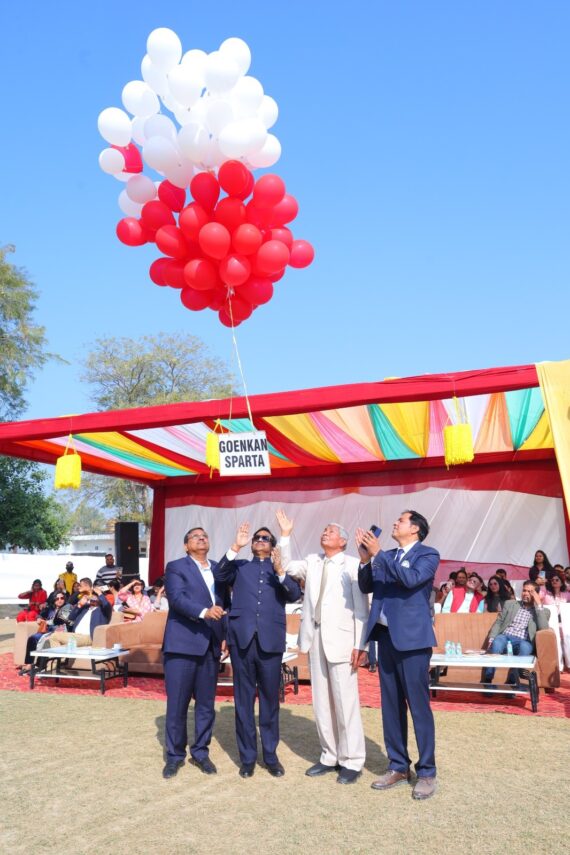 Grand Annual Sports Day “GOENKAN SPARTA” Held at G.D. Goenka Public School, Agra