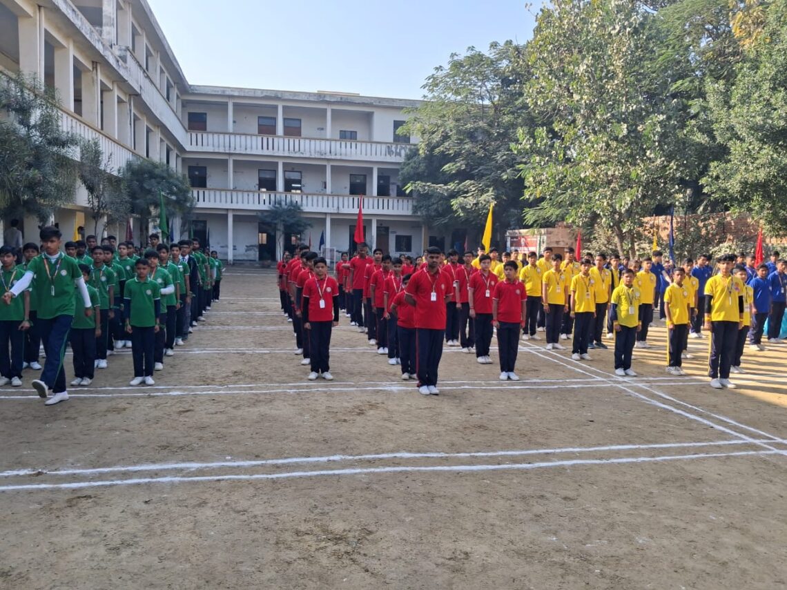 राधाबल्लभ पब्लिक स्कूल दयालबाग में वार्षिक खेल दिवस का भव्य शुभारंभ!