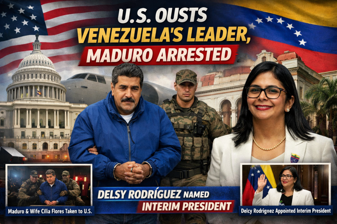 अमेरिका ने बदली वेनेजुएला की सत्ता, मादुरो गिरफ्तार
