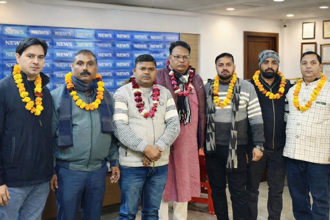 कुरावली प्रेस क्लब अध्यक्ष का चुनाव संपन्न