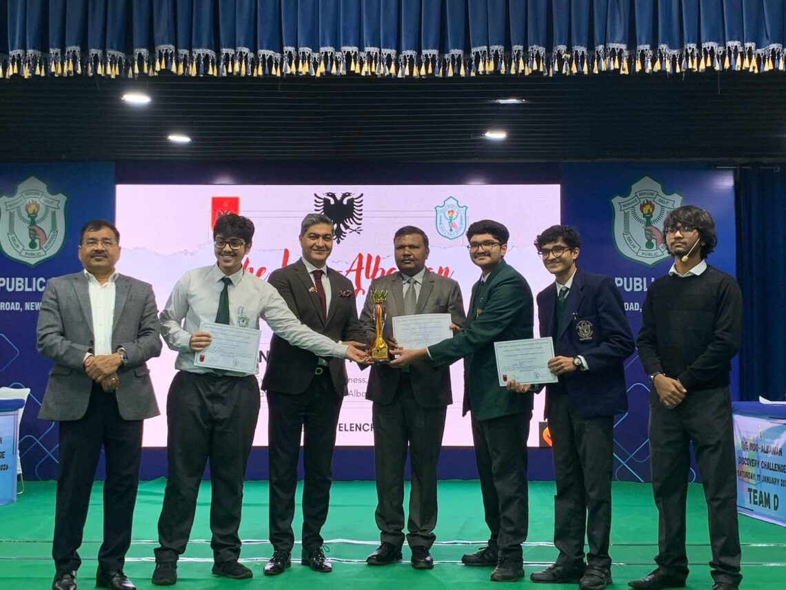 200 Students from 30+ Schools Participate in Indo-Albanian Discovery Challenge in DPS Mathura Road Delhi