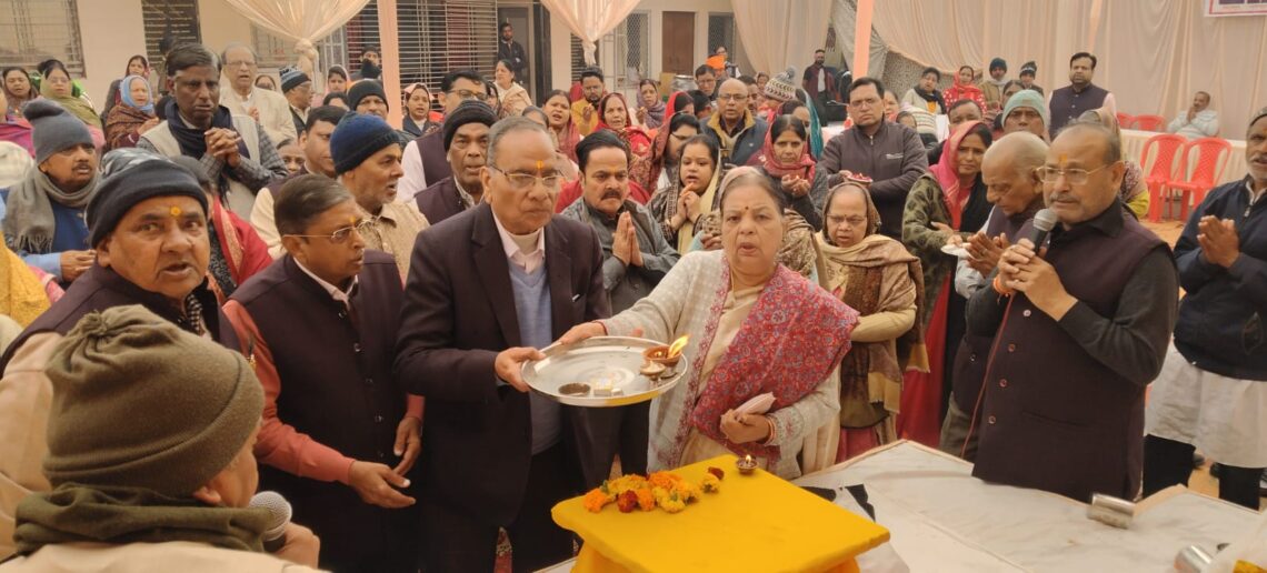 मॉर्निंग वॉक क्लब का दसवां सामूहिक एकादशी उद्यापन भक्तिभाव के साथ संपन्न