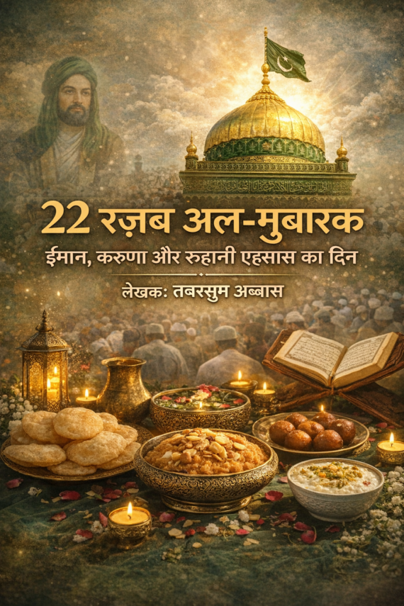 22 रजब अल-मुबारक: ईमान, करुणा और रूहानी एहसास का दिन