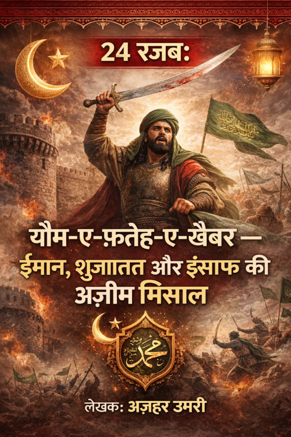 24 रजब: यौम-ए-फ़तेह-ए-ख़ैबर — ईमान, शुजाअत और इंसाफ़ की अज़ीम मिसाल