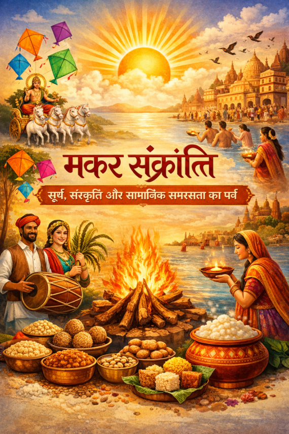 मकर संक्रांति: सूर्य, संस्कृति और सामाजिक समरसता का पर्व