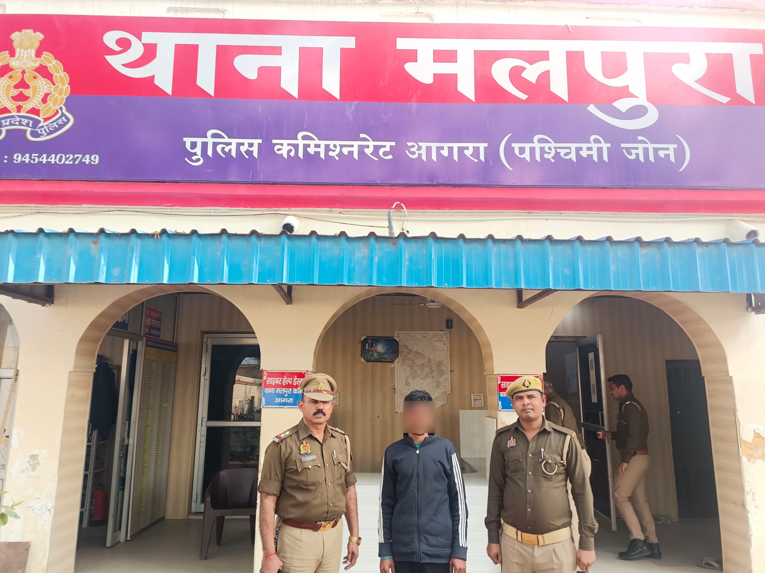 आगरा में भैंस चोरी का खुलासा, शातिर चोर गिरफ्तार