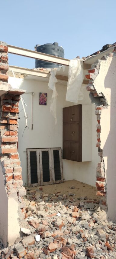 रकाबगंज वार्ड में अवैध निर्माण पर चला बुलडोज़र, एडीए की बड़ी कार्रवाई