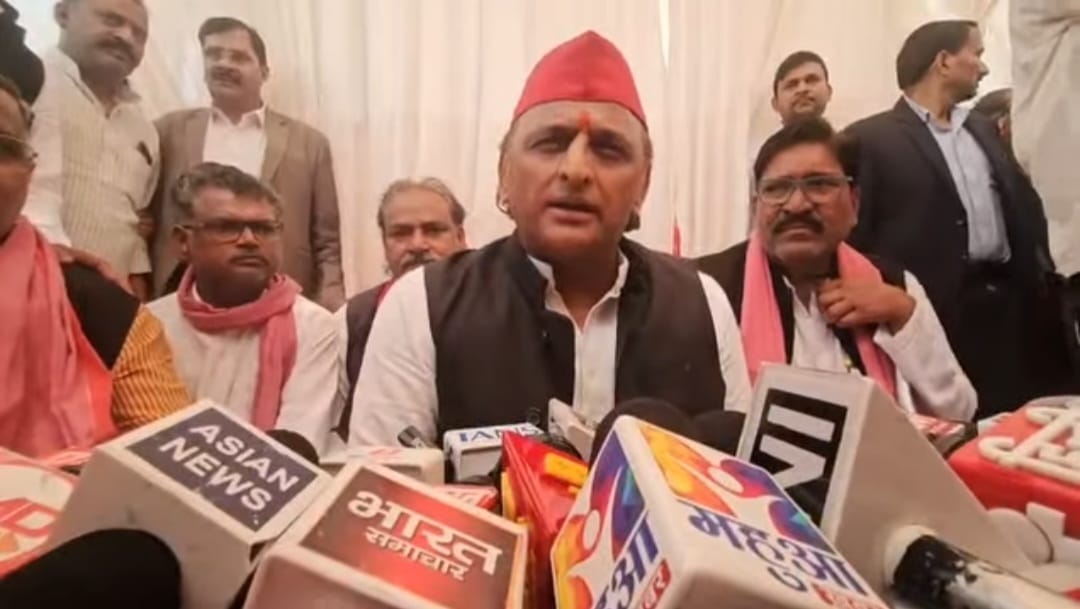 कन्नौज में अखिलेश यादव का भाजपा पर ज़ोरदार हमला