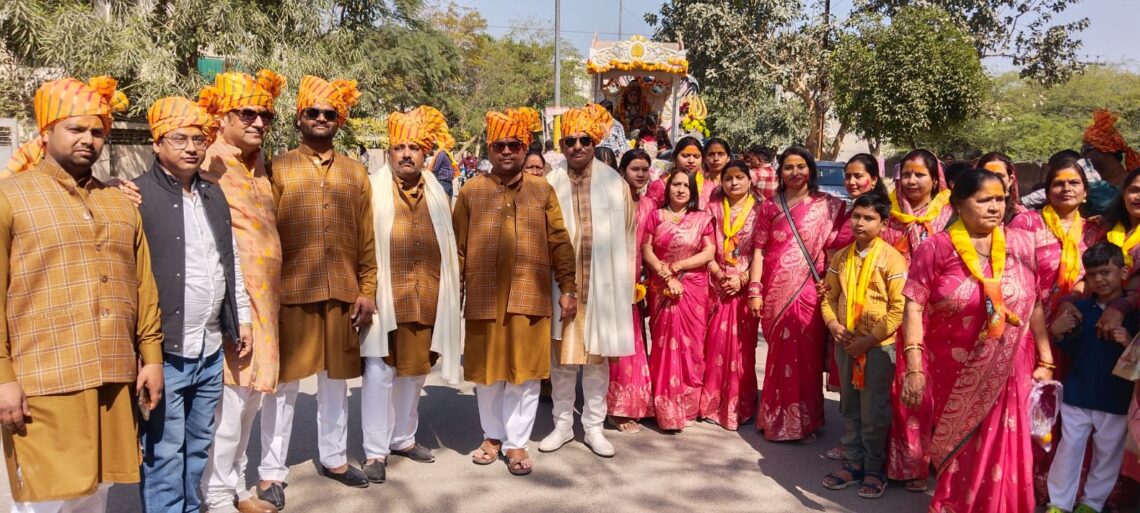 भस्म, गुलाल और “हर-हर महादेव” के जयघोष के साथ निकली भव्य शिव बारात