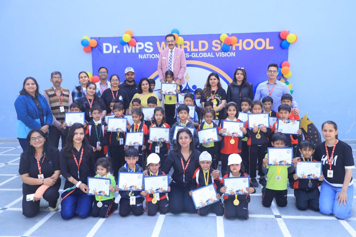 Dr. MPS World School Hosts Grand Annual Sports Day with Enthusiastic Participation