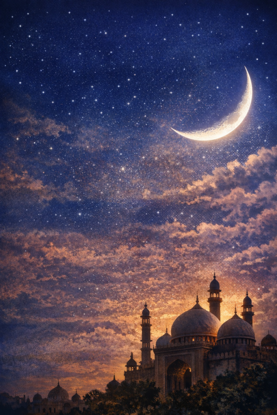 शाबान की 29 तारीख को चाँद न दिखे तो क्या करें?