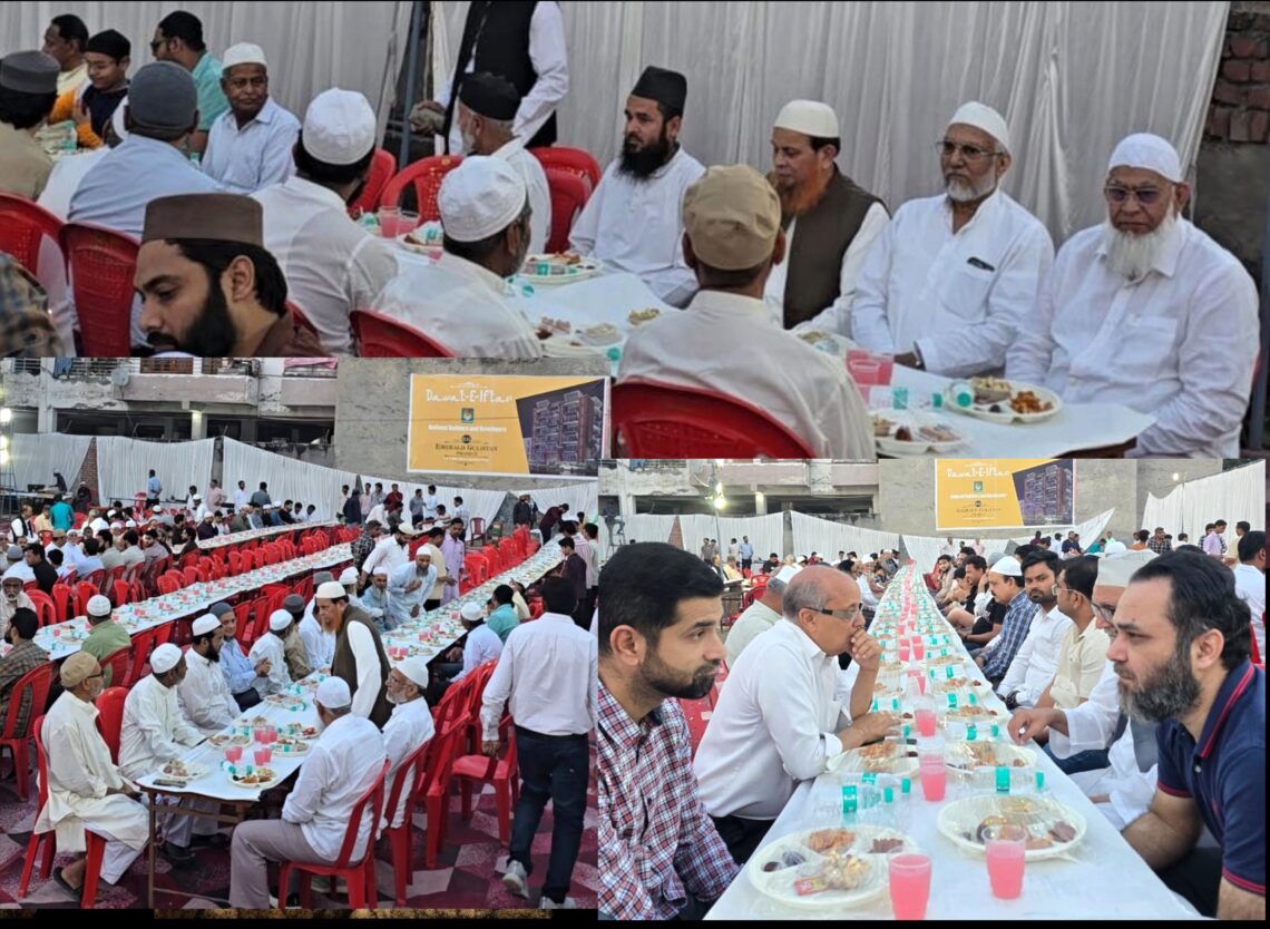 दावतएइफ़्तारहुईभाईचाराकाप्रतीक : मंज़ूरअहमद