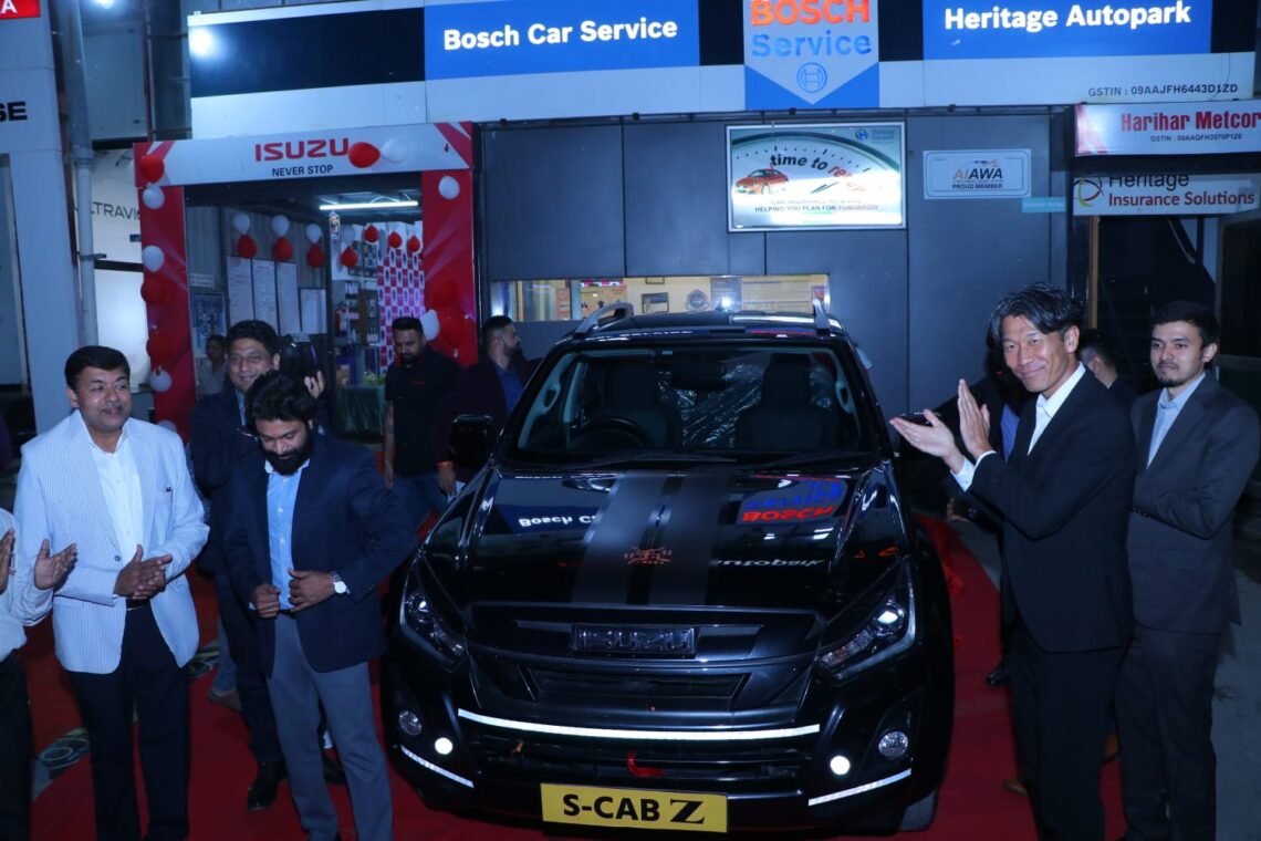 हेरिटेज ऑटो पार्क में खुला इसुजु मोटर्स इंडिया का सर्विस सेंटर, ग्राहकों को अब नहीं जाना पड़ेगा दूसरे शहर