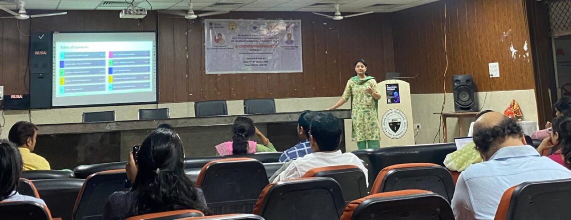 आईईटी में ‘AI for All’ कार्यक्रम का नवां दिन: एआई टूल्स के उपयोग पर विशेषज्ञ व्याख्यान आयोजित