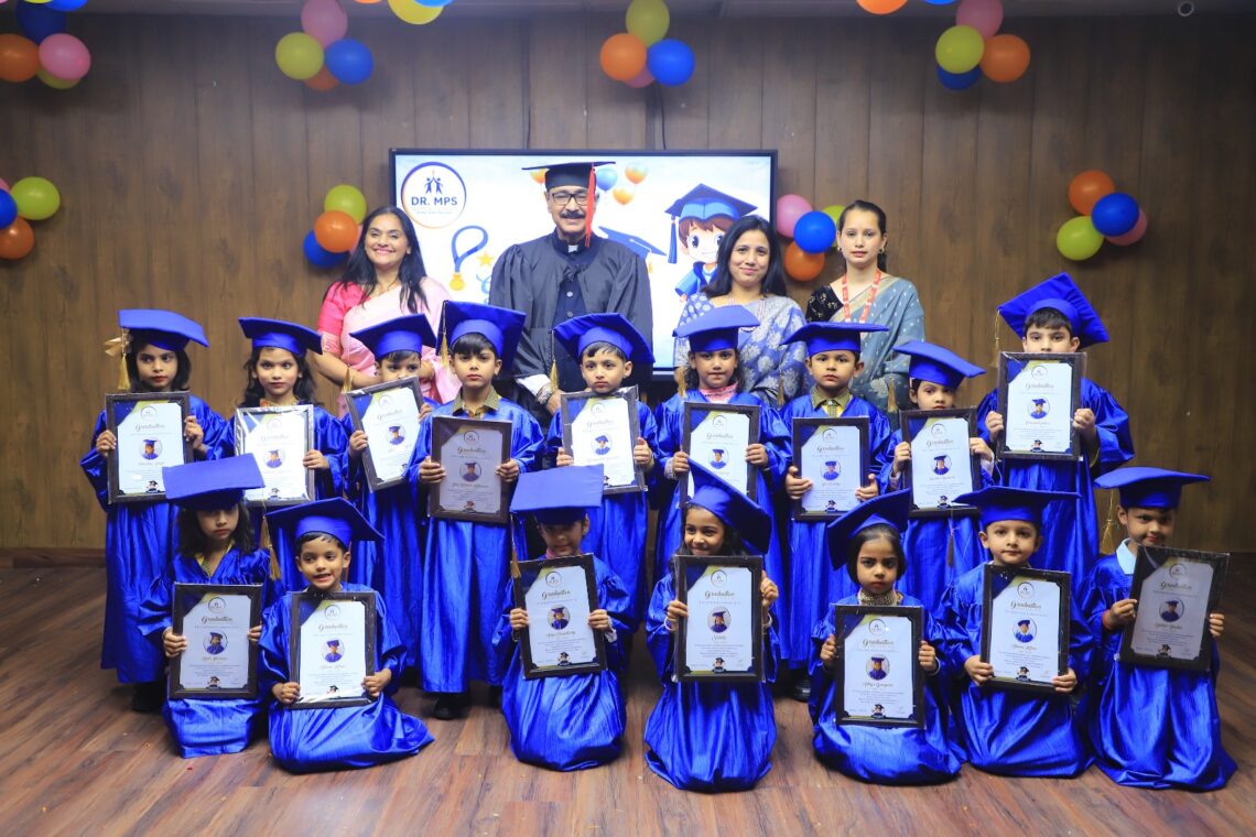 Grand Kindergarten Graduation Ceremony Held at Dr. MPS World School
