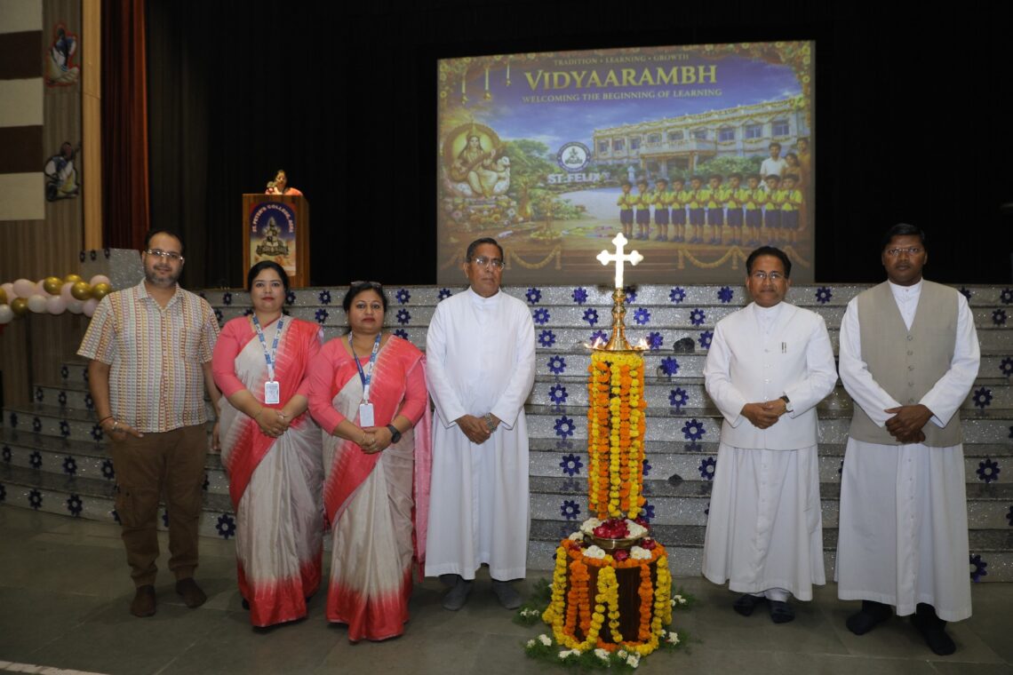 Vidyarambh Ceremony of St. Felix Pre-Primary Wing Held with Enthusiasm