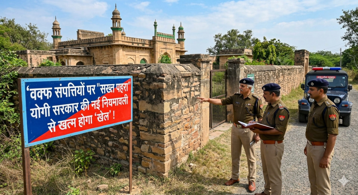 वक्फ संपत्तियों पर ‘सख्त पहरा’, योगी सरकार की नई नियमावली से खत्म होगा ‘खेल’!