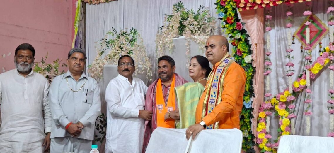 निर्दलीय सभासद पुष्पेंद्र सोनी “पत्रकार” ने भाजपा की सदस्यता ग्रहण की